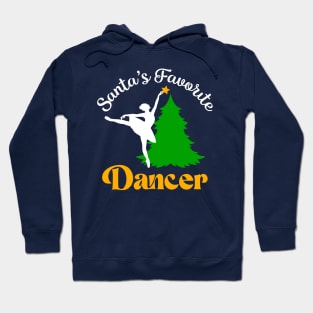 Santas Favorite Dancer Hoodie